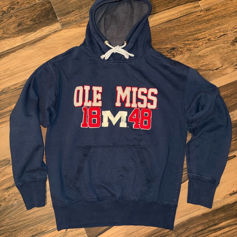 Ole Miss Navy Blue Hoodie